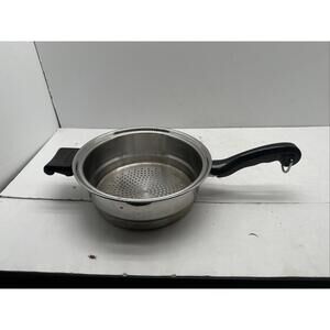 Pro health Ultra 10” Stainless Steel Steamer Insert Pan Drain Pot Strainer Nice